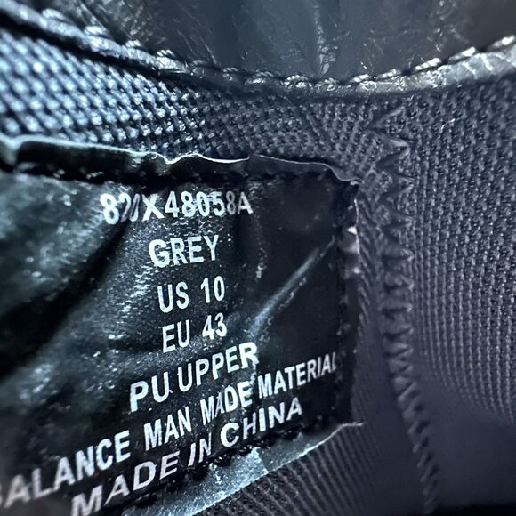 B-52 BY BULLBOXER Men’s 10 Chelsea Ankle Boots Gray Pull On - Picture 9 of 11